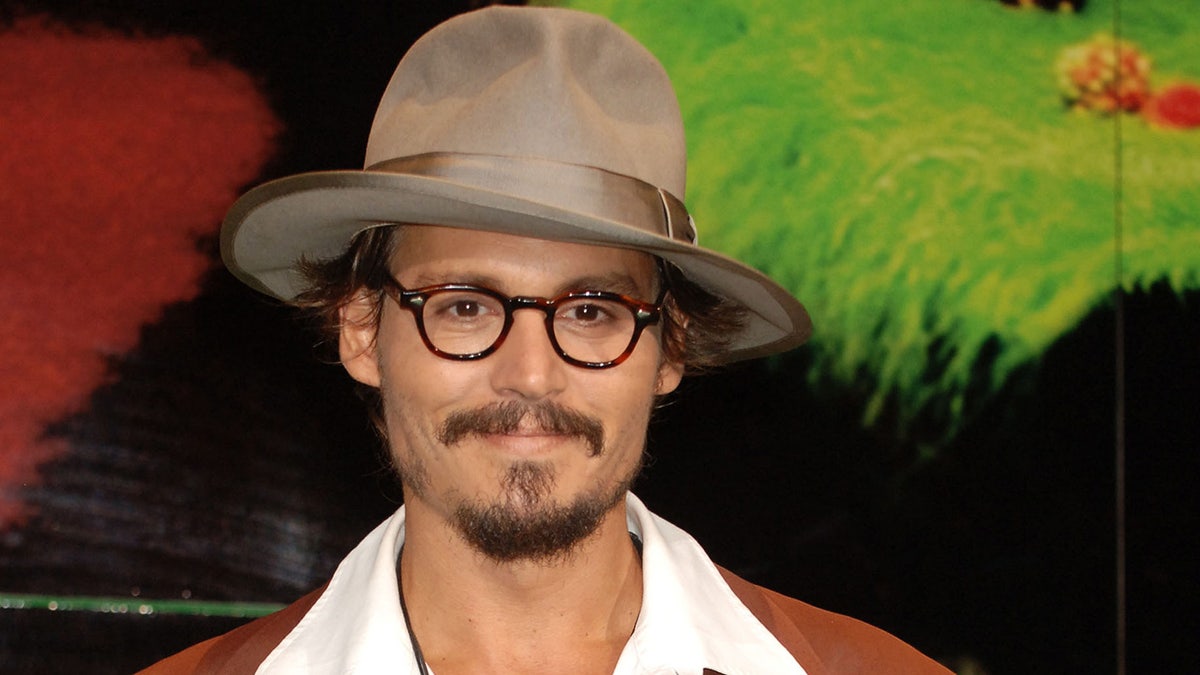 Johnny Depp at the premiere of Charlie and the Chocolate Factory" in Tokyo