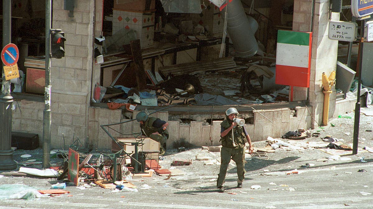 Jerusalem Terror attack at Sbarro