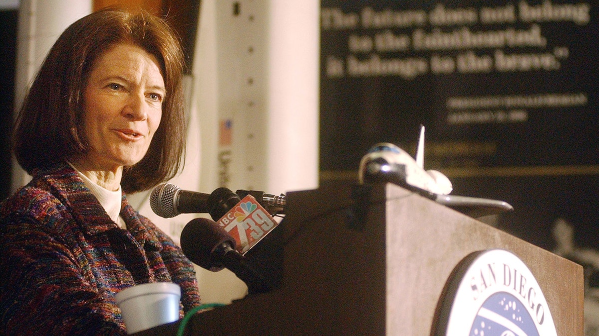 Sally Ride speaking