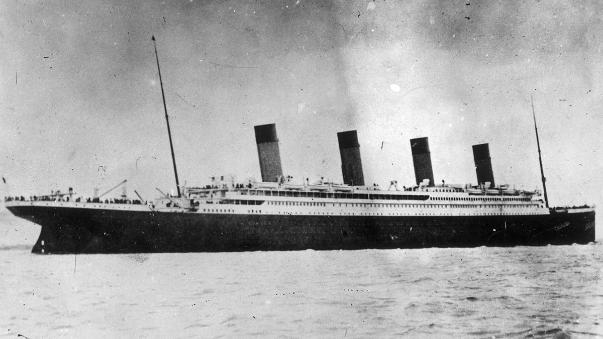 A photo of the Titanic