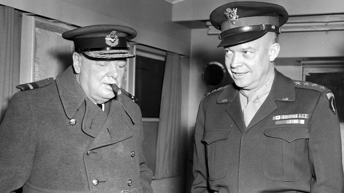 Eisenhower and Churchill