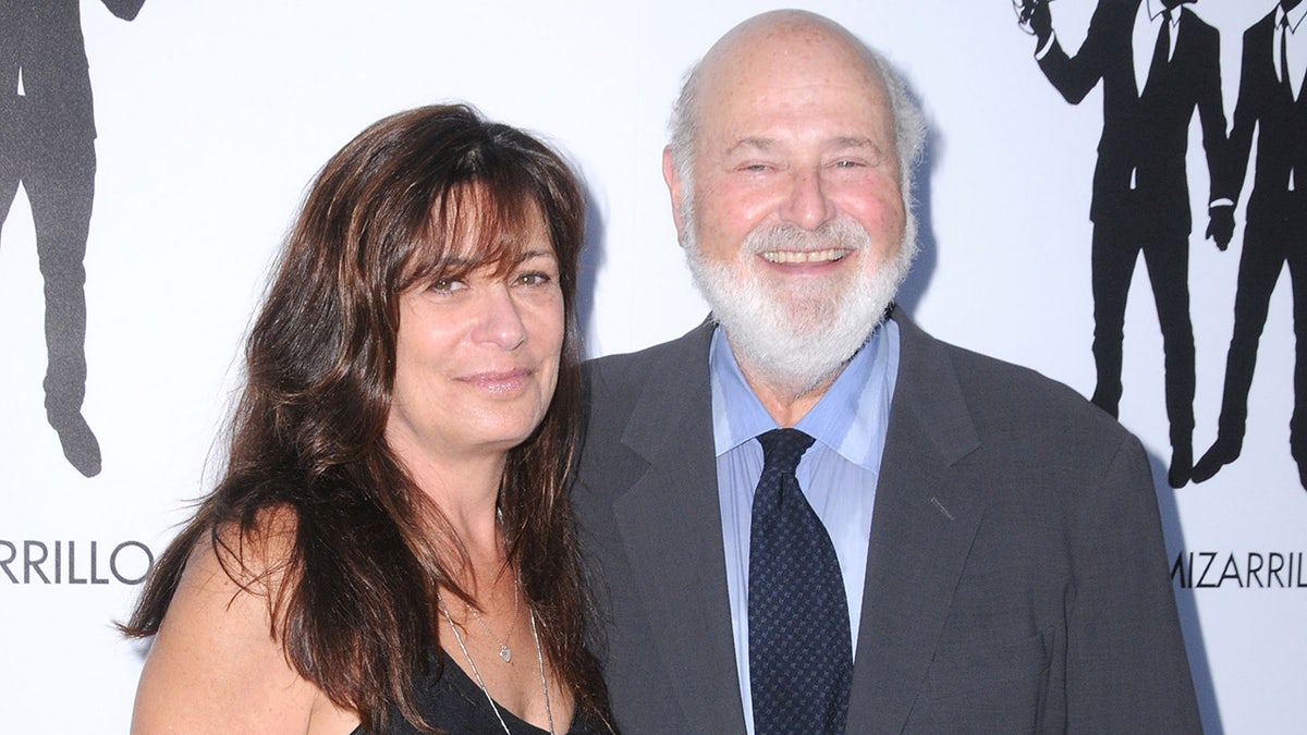 Director Rob Reiner (R) and wife Michelle Singer Reiner.