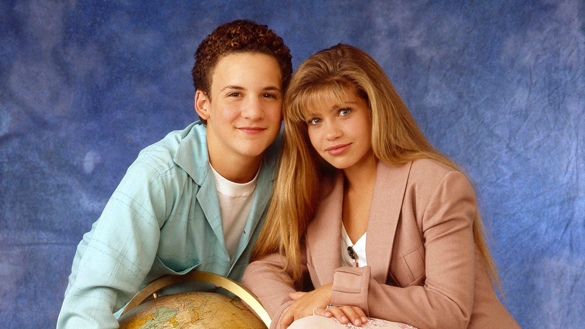 Ben Savage and Danielle Fishel from "Boy Meets World."