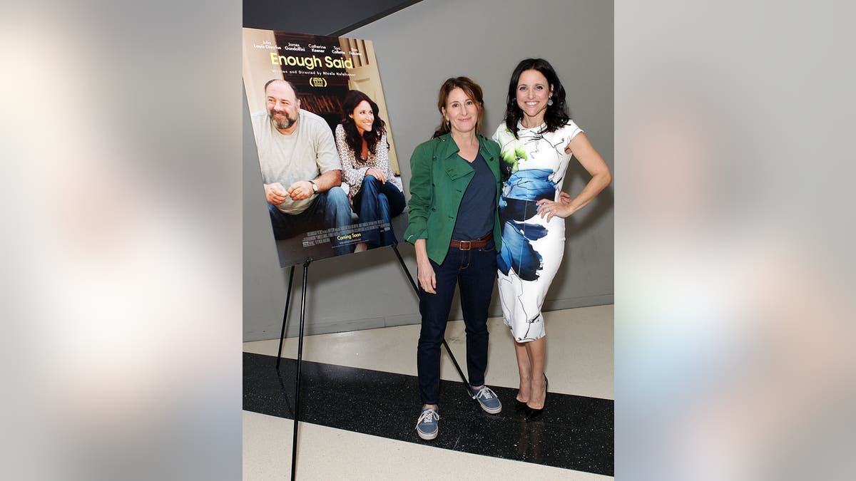 julia louis-drefus nicole holofcener at screening of enough said