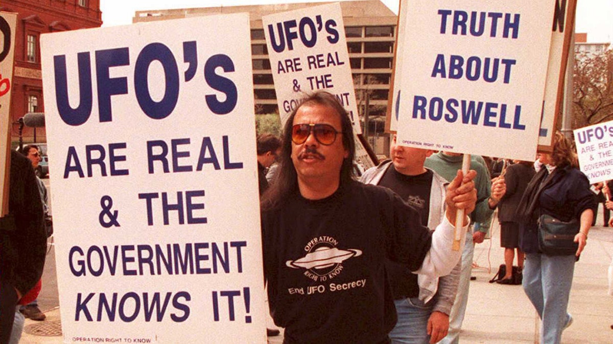 Roswell Protestor in DC