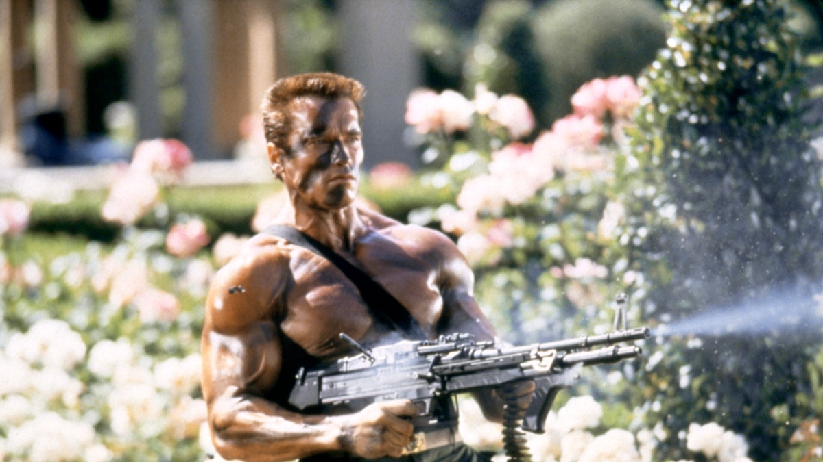 Arnold Schwarzenegger in "Commando"