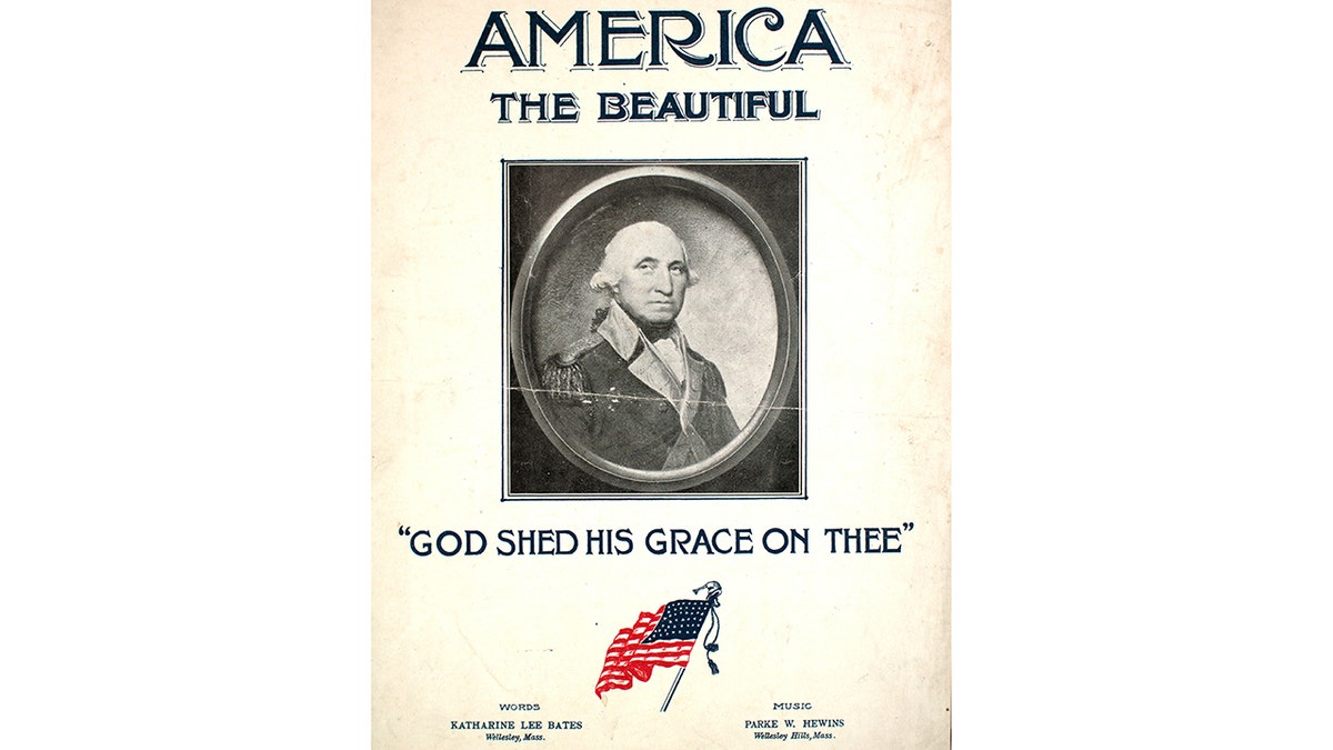 Patriotic song "America the Beautiful"