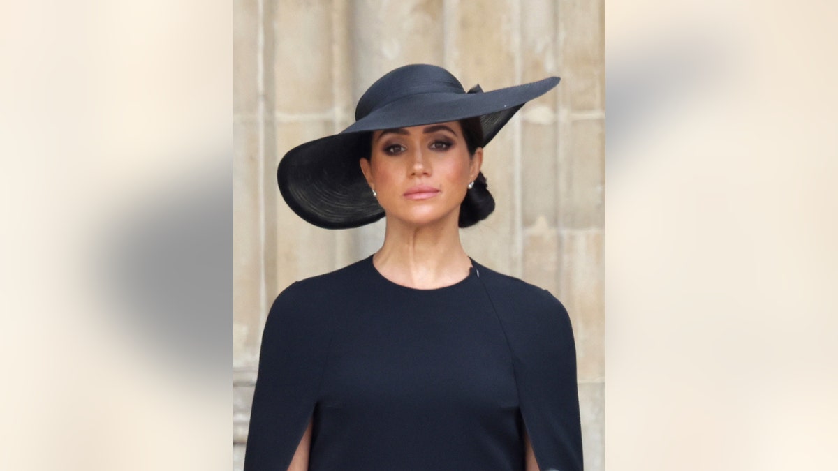 Meghan Markle wearing all black for Queen Elizabeths funeral