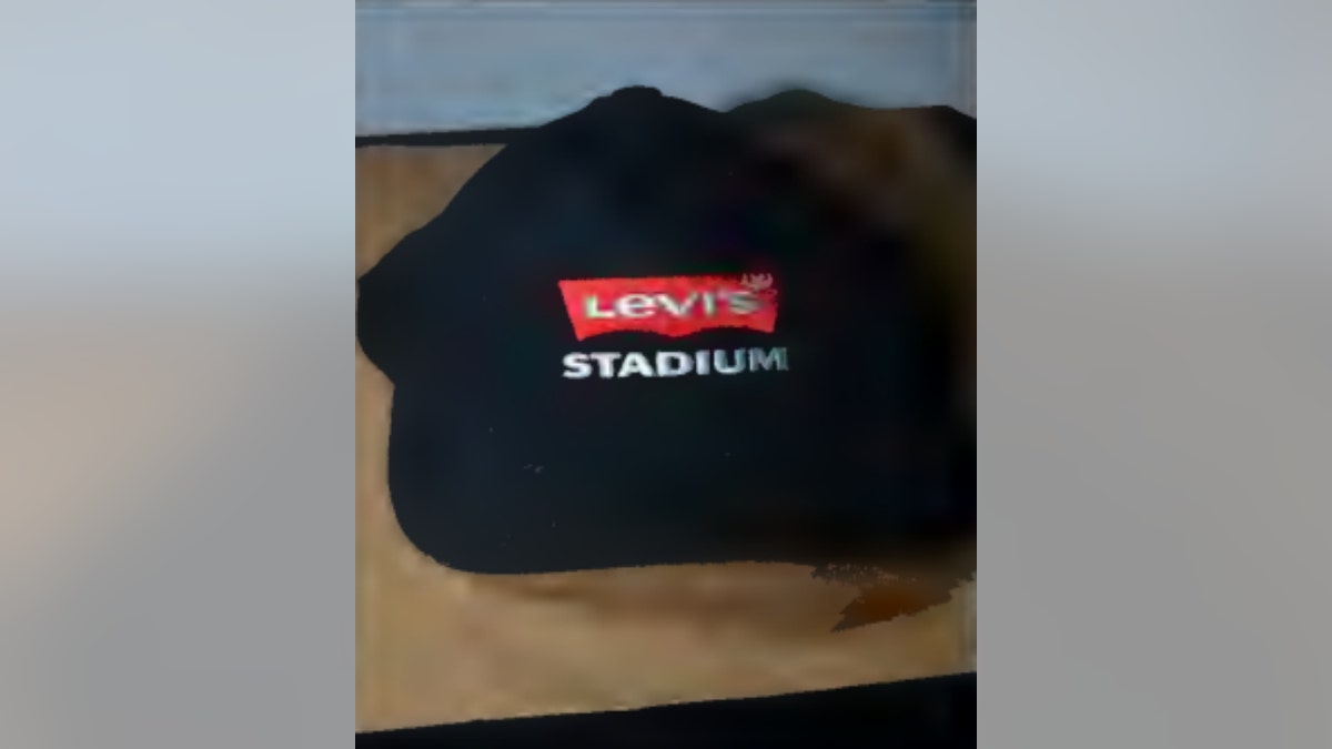 A Levi's hat found at the Orsinis' home in Amsterdam