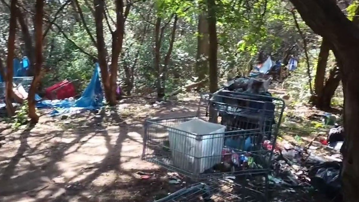 homeless encampment