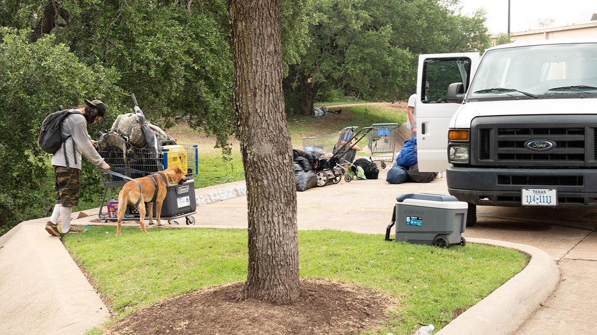 Austin homeless encampment