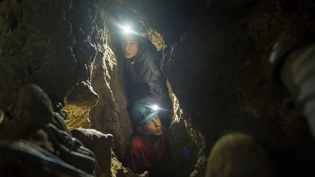 Homo naledi cave in South Africa