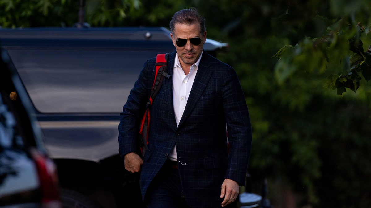 Hunter Biden arrives in Washington, D.C.