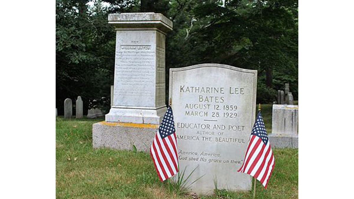 Katharine Lee Bates grave