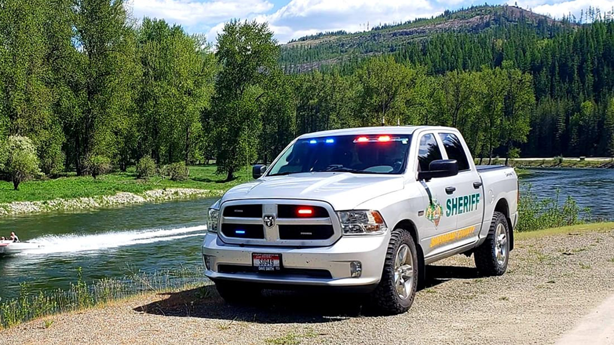 Shoshone County Sheriff's Office truck