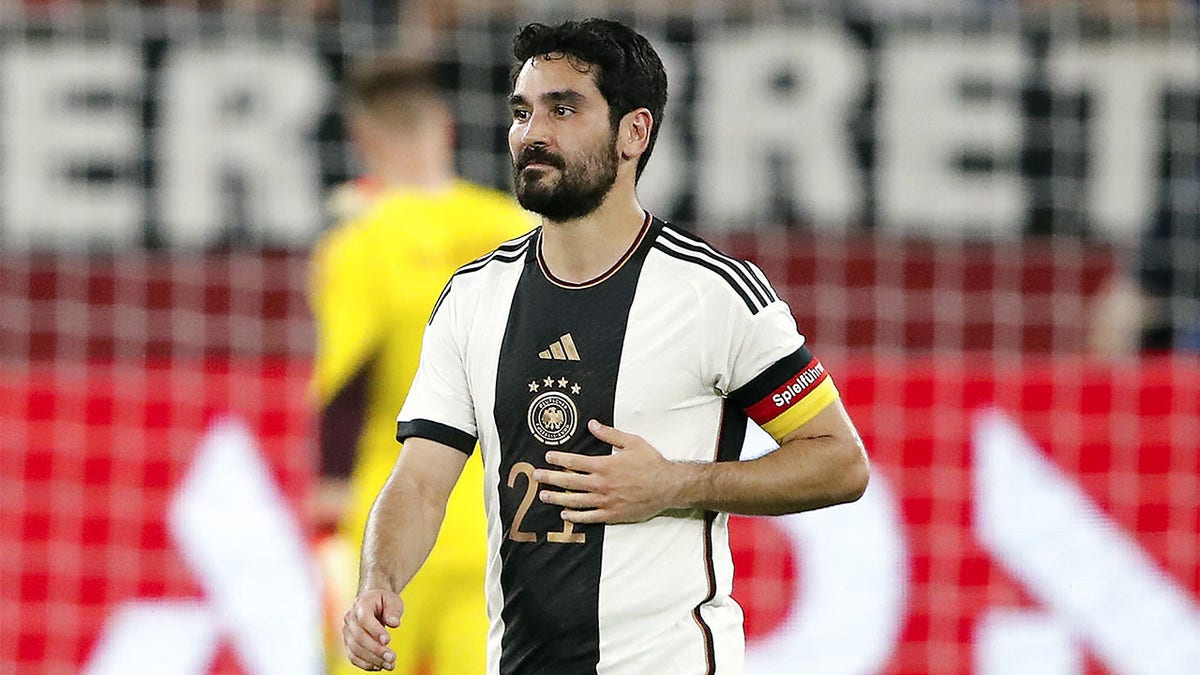 Ilkay Gundogan of Germany during the Friendly Interland match between Germany and Colombia at the Veltins-Arena on June 20, 2023 in Gelsenkirchen, Germany. AP | Dutch Height | BART STOUTJESDYK 