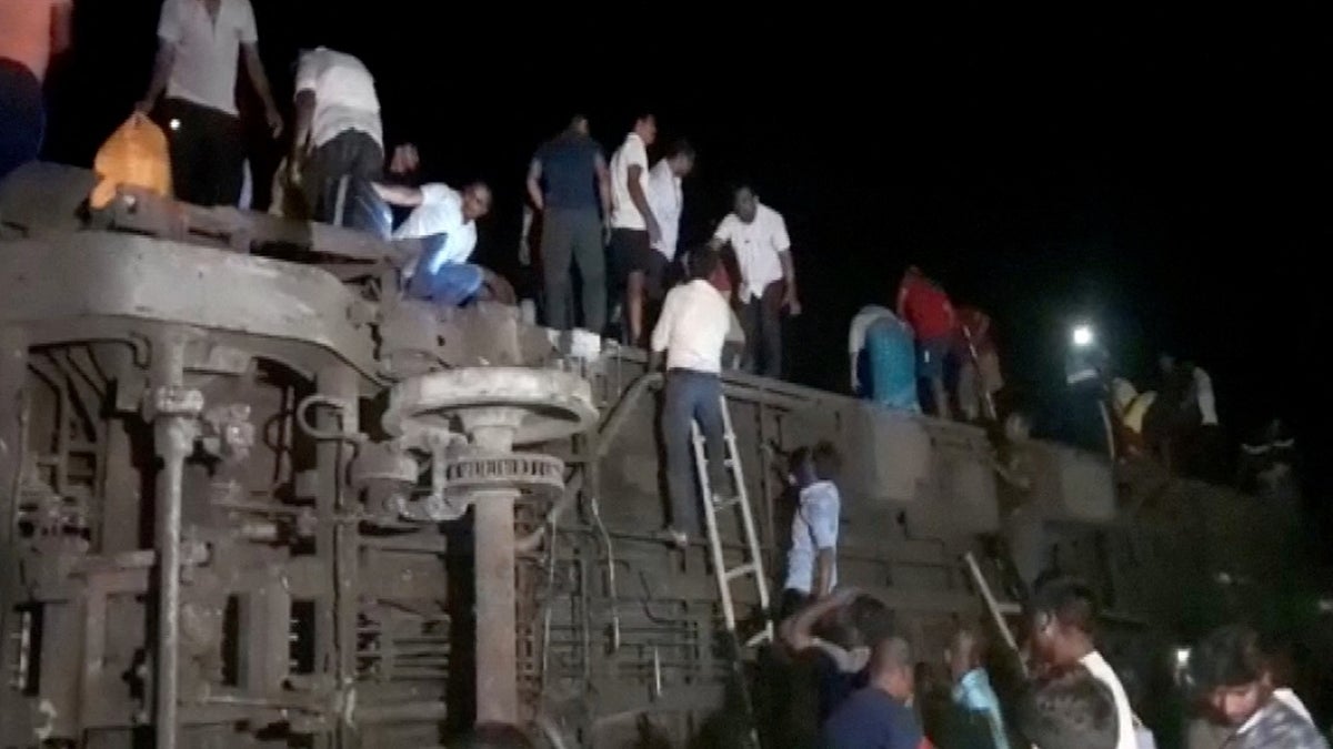 India train crash Odisha state