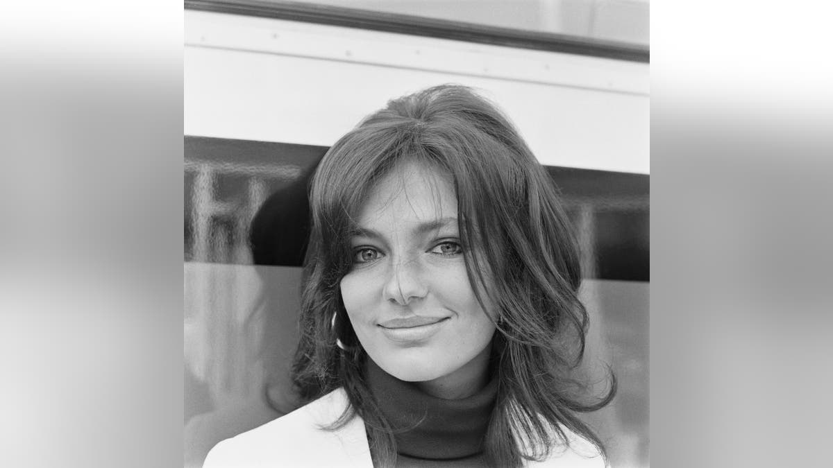 Jacqueline Bisset at the airport