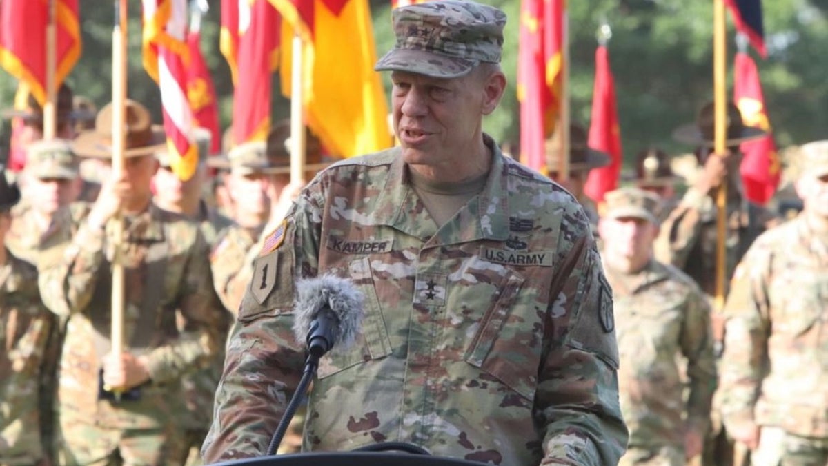 Army Maj. Gen. Kenneth Kamper