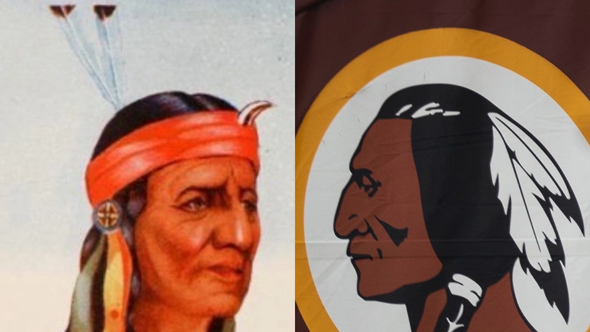 King Tammany and NFL logo