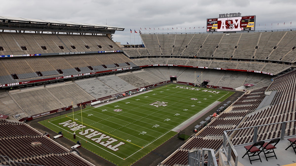 A general view of Kyle Field
