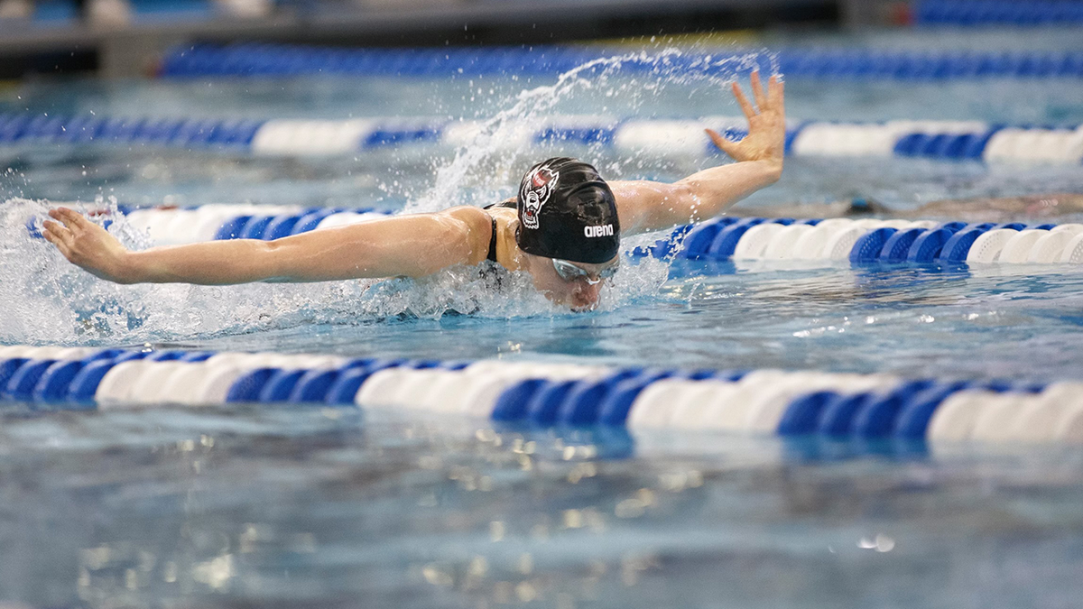 Kylee Alons said she is asking that the NCAA apologize to her and other women at the meet who felt their right to privacy and safety was violated.