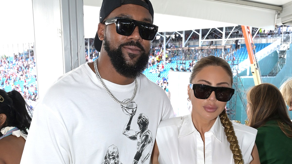 Marcus Jordan and Larsa Pippen in Florida