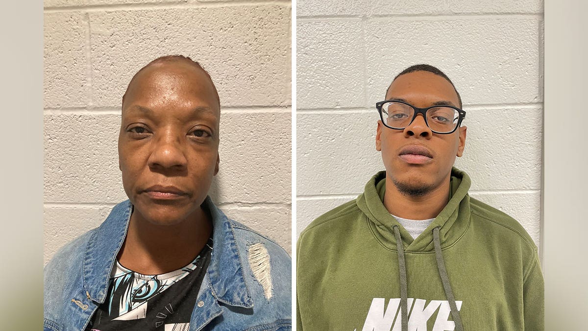 Lea and Brown mugshots
