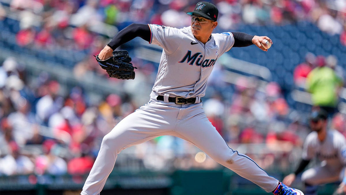 Arraez 5-for-5 with homer, 3 RBIs, Marlins beat Nationals 6-5