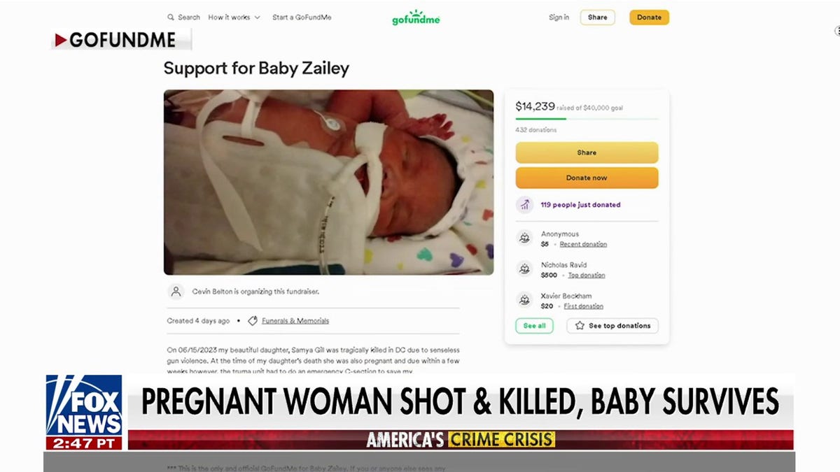 GoFundMe baby Zailey