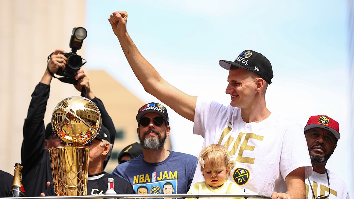 Nuggets celebrate their 1st NBA title with parade through the