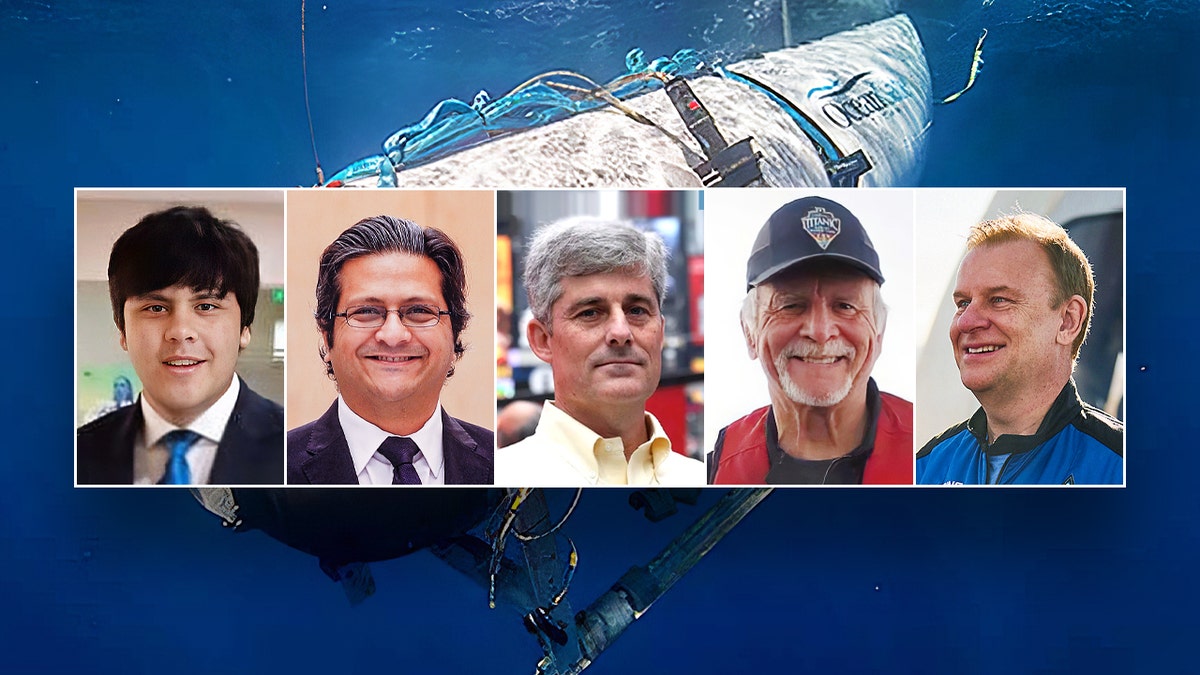 Suleman Dawood, Shahzada Dawood, Stockton Rush, Paul-Henry Nargeolet and Hamish Harding: lost on OceanGate Titan sub voyage to the Titanic wreck