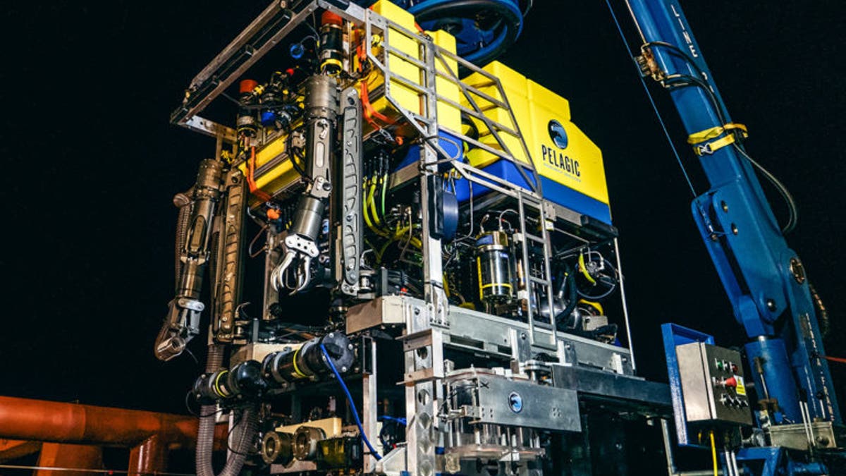 Pelagic Research Services ROV that found debris field near Titanic