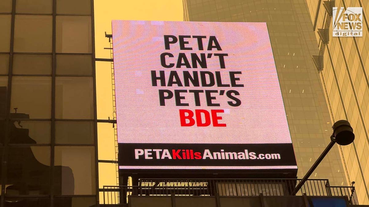 Pete Davidson inspired an anti-PETA billboard
