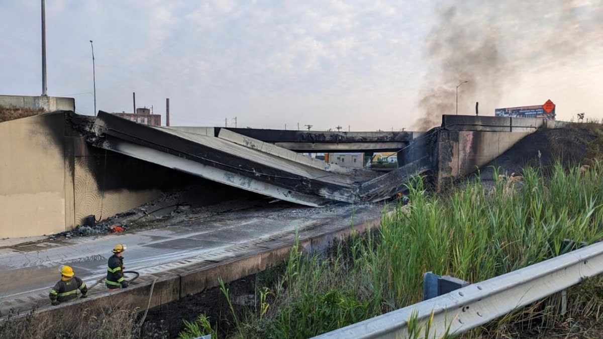 I-95 collapse site