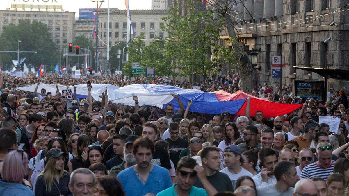 Serbia Protest