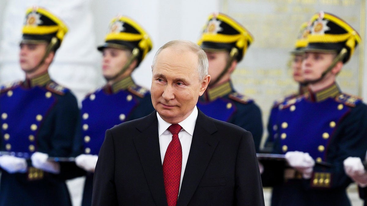 Vladimir Putin in Moscow, Russia