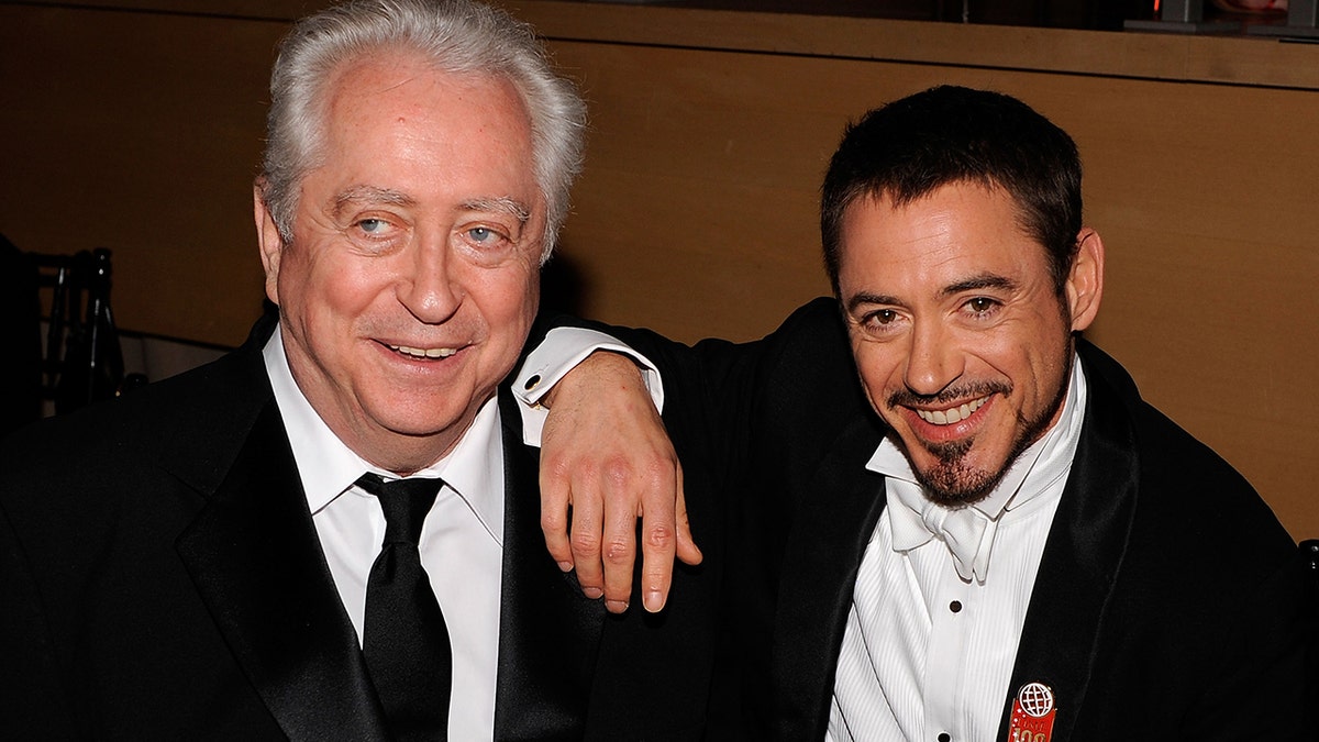 Robert Downey Jr and his father