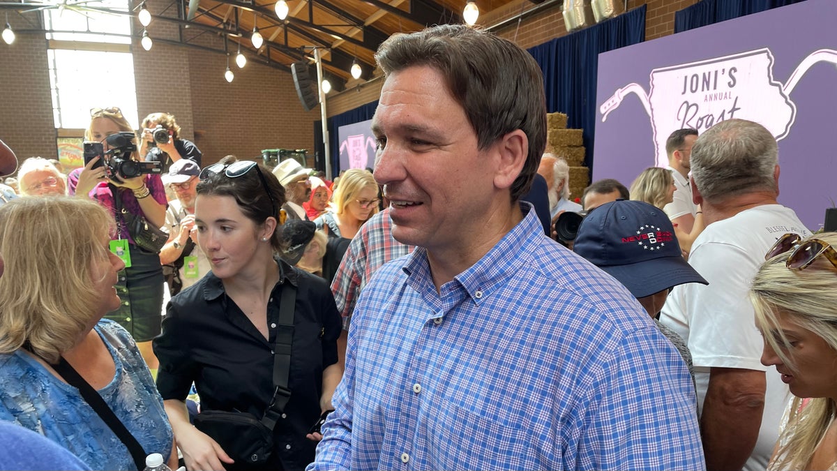 Ron DeSantis in Iowa