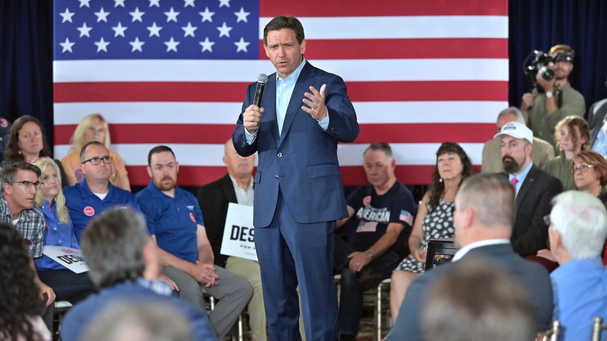 Ron DeSantis holds a town hall in New Hampshire