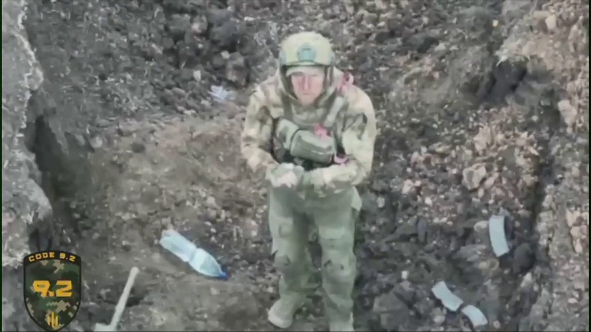Rus askeri drone'a teslim oldu