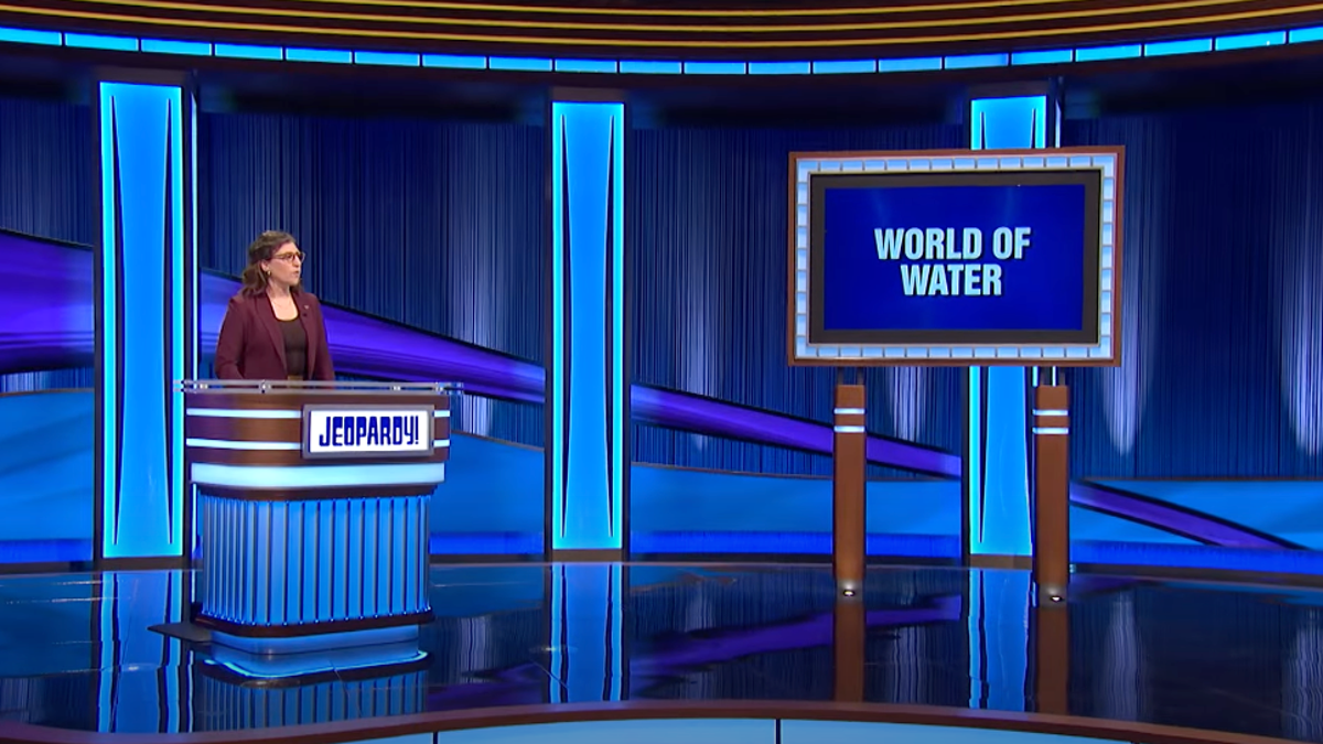 Mayim Bialik on "Jeopardy!"