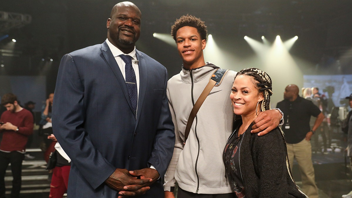 Shaq and his family