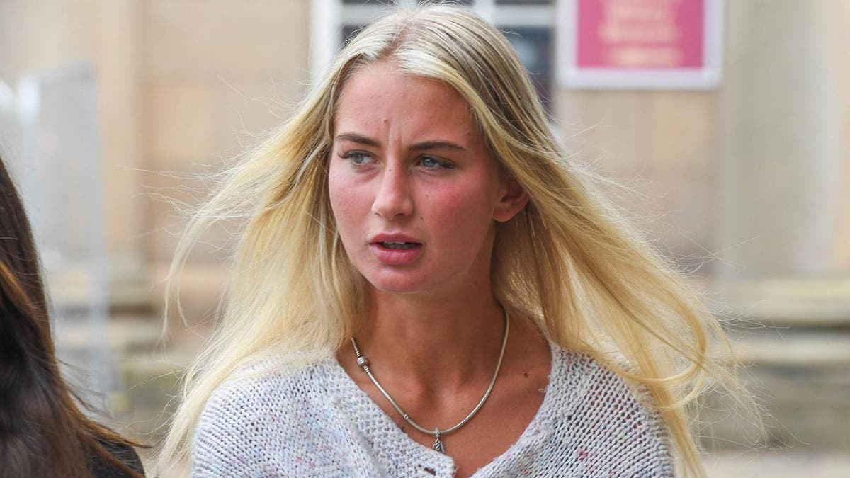 Georgia Bilham arrives at court