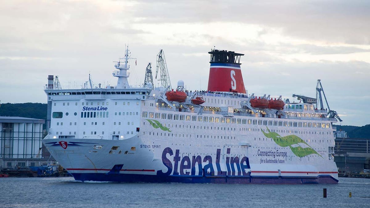 A photo of the Stena Line ship