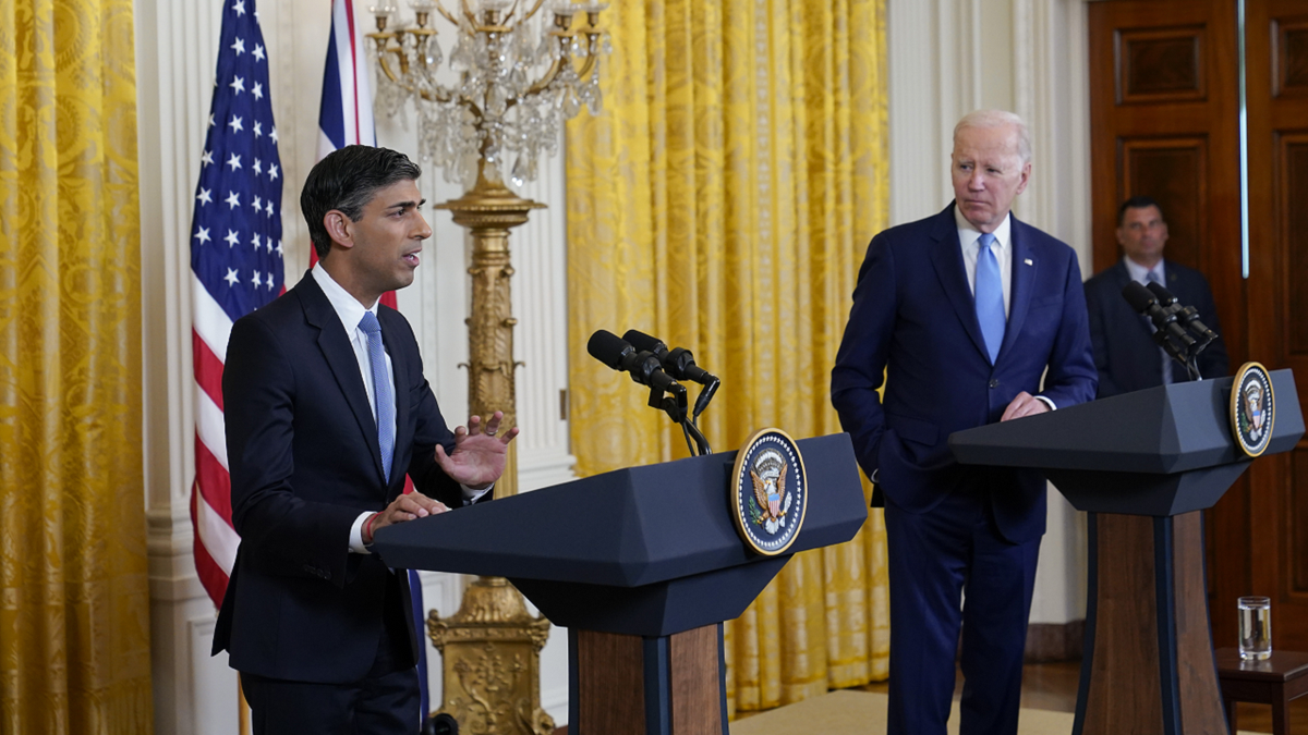 Biden and UK PM Sunak hold press conference
