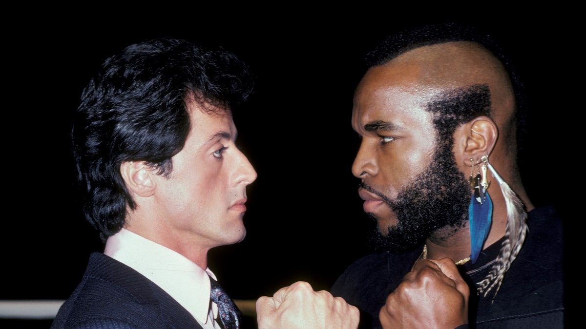 Sylvester Stallone and Mr. T