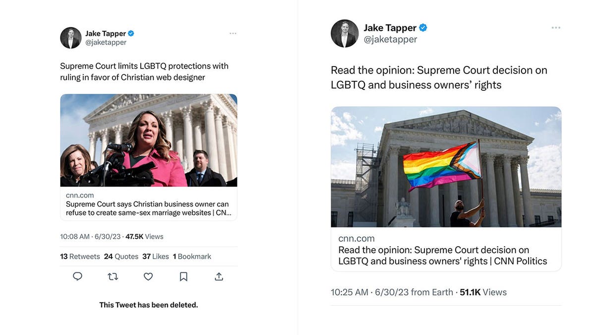 Jake Tapper tweets