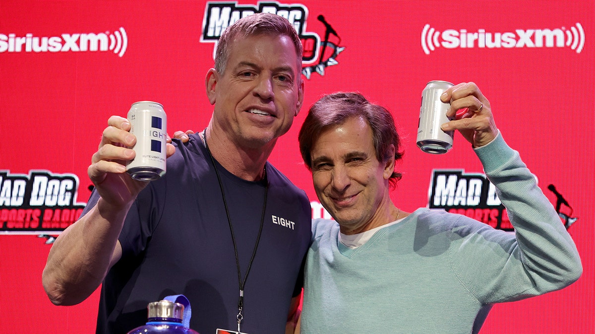 Troy Aikman and Chris Russo