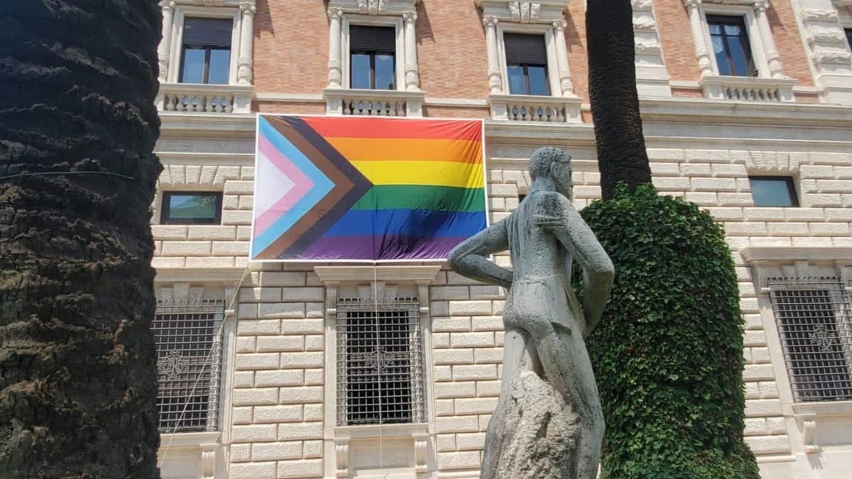 Vatican City Holy See pride flag